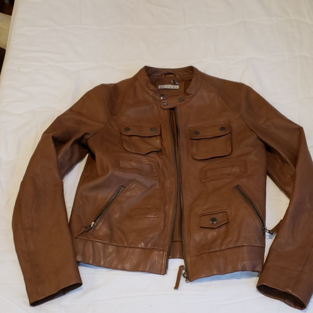 Kookai Leather Jacket